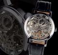 Часы Winner Classic Luxury Skeleton (серебро)