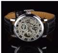 Часы Winner Classic Luxury Skeleton (серебро)